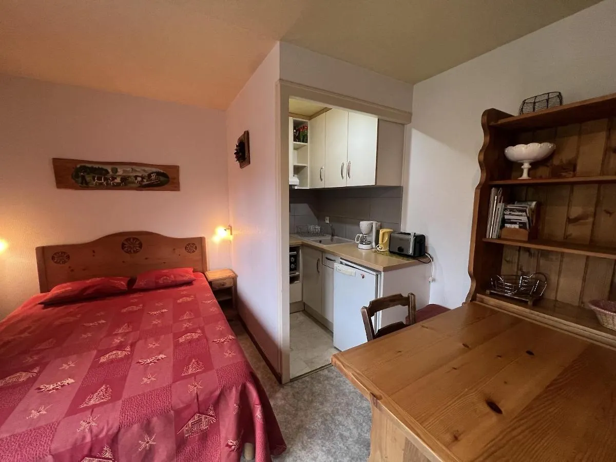 Gemeaux S, Studio Proche Pistes De Ski Et Village La Clusaz Lägenhet